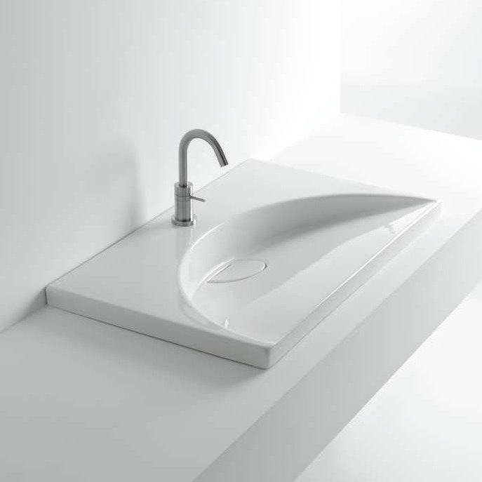 41818 Накладная раковина под столешницу  овальная Santreyd  - Вид №3