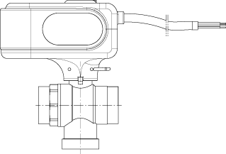 4310 24 00 MBA136Ротационные клапаны » Esbe серии MBA130  - Вид №1