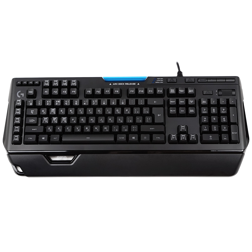 920-008019 gaming keyboard g910 orion spectrum rgb mechanical Logitech Santreyd  - Вид №3