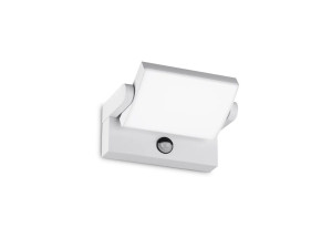 Открытый регулируемый светодиодный настенный светильник с датчиком движения