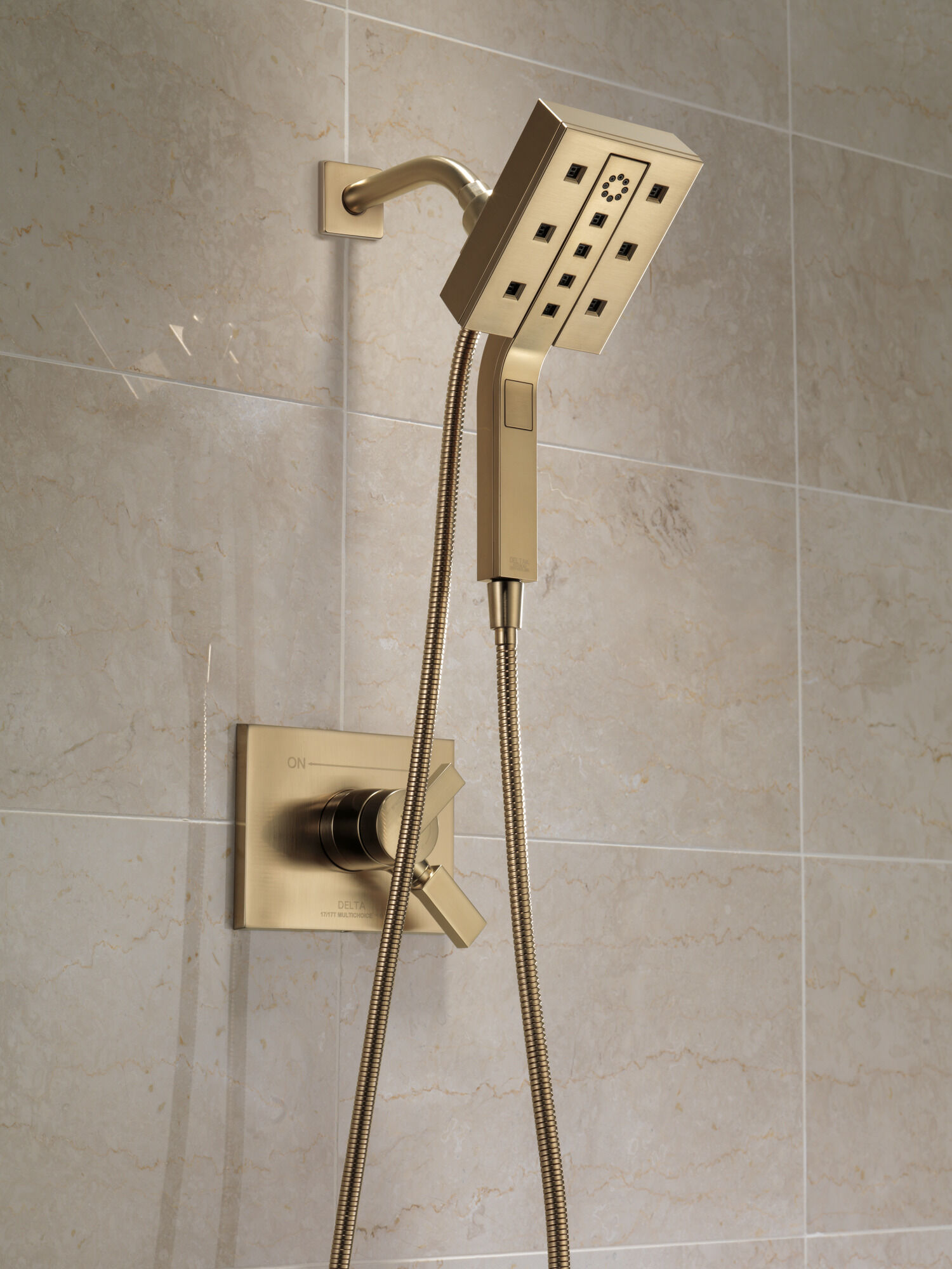 T17053-CZ Облицовка только для клапана Monitor® серии 17 Delta Faucet Vero Шампанское бронза - Вид №31