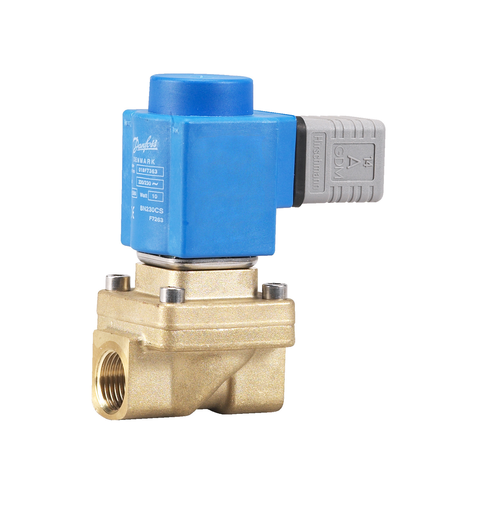 Danfoss EV250B — двухходовые электромагнитные клапаны с принудительным подъемом Клапан электромагнитный EV250B 032U5254  - Вид №16