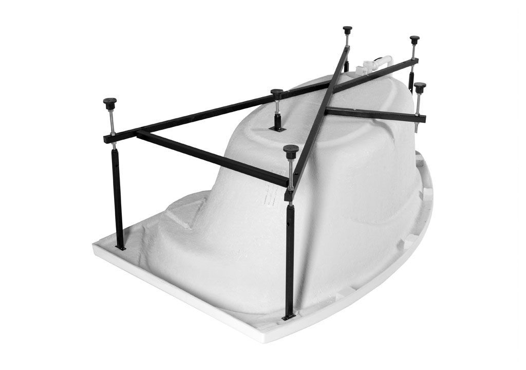 Акриловая ванна Aquanet Jersey 170x90 L (каркас + смеситель Aquanet Practic 2 AF111-63B) 002039880017934600216780 - Вид №6