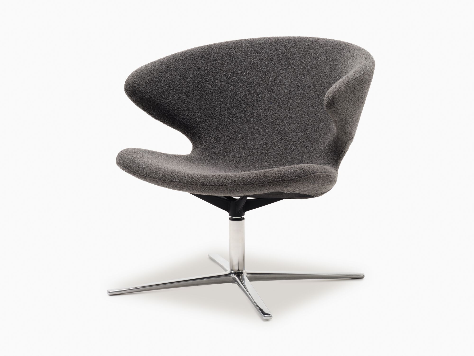 Тканевое вращающееся кресло с подлокотниками Case Ella ARCH-00106325 - Вид №2