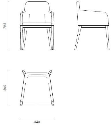 Novamobili Мягкое кресло с подлокотниками Details sun-id-1360556 - Вид №5