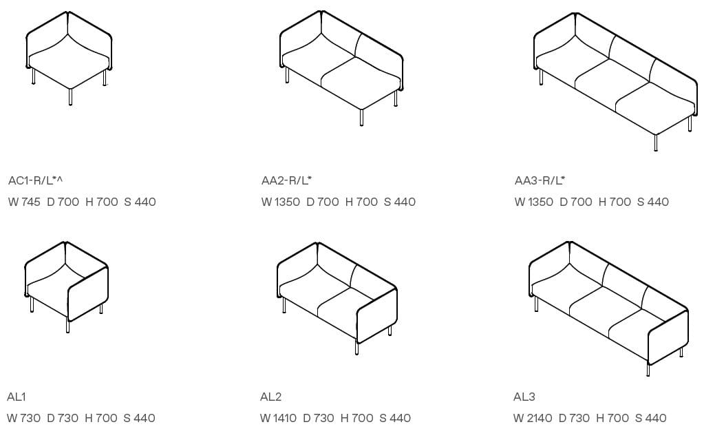 Ткань диван Ross Gardam Adapt ARCH-00082518 - Вид №8