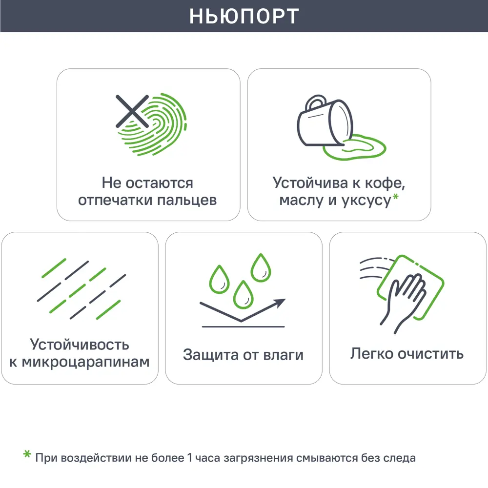 Фальшпанель Delinia ID Ньюпорт для кухонного шкафа 37×76.8 см 82010403 STLM-0017293 - Вид №2