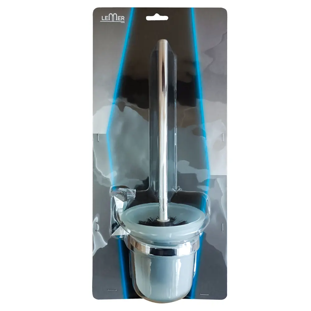 Ершик для унитаза Lemer Crystal цвет хром STLM-2175470 - Вид №1