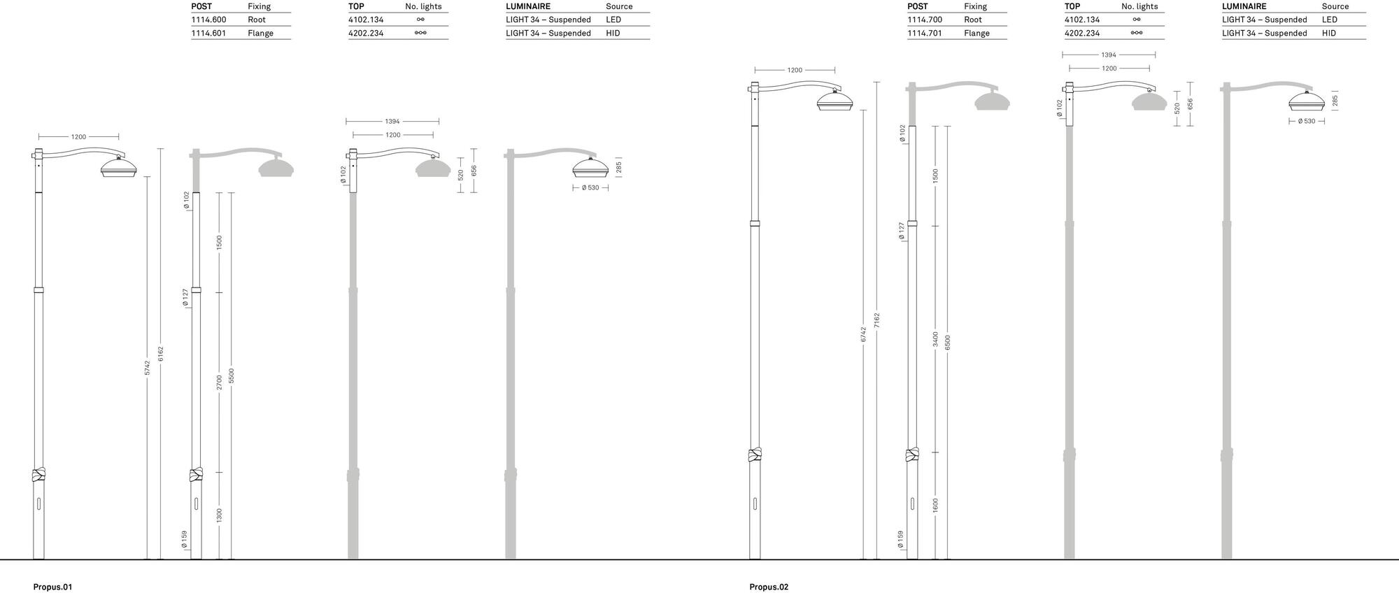Neri уличный фонарь sun-id-1414656 - Вид №3