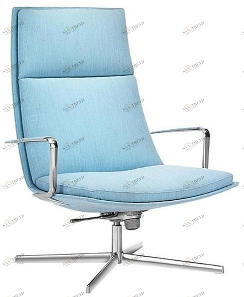 arper Мягкое кресло на 4 спицы с подлокотниками Catifa 70 3300ci