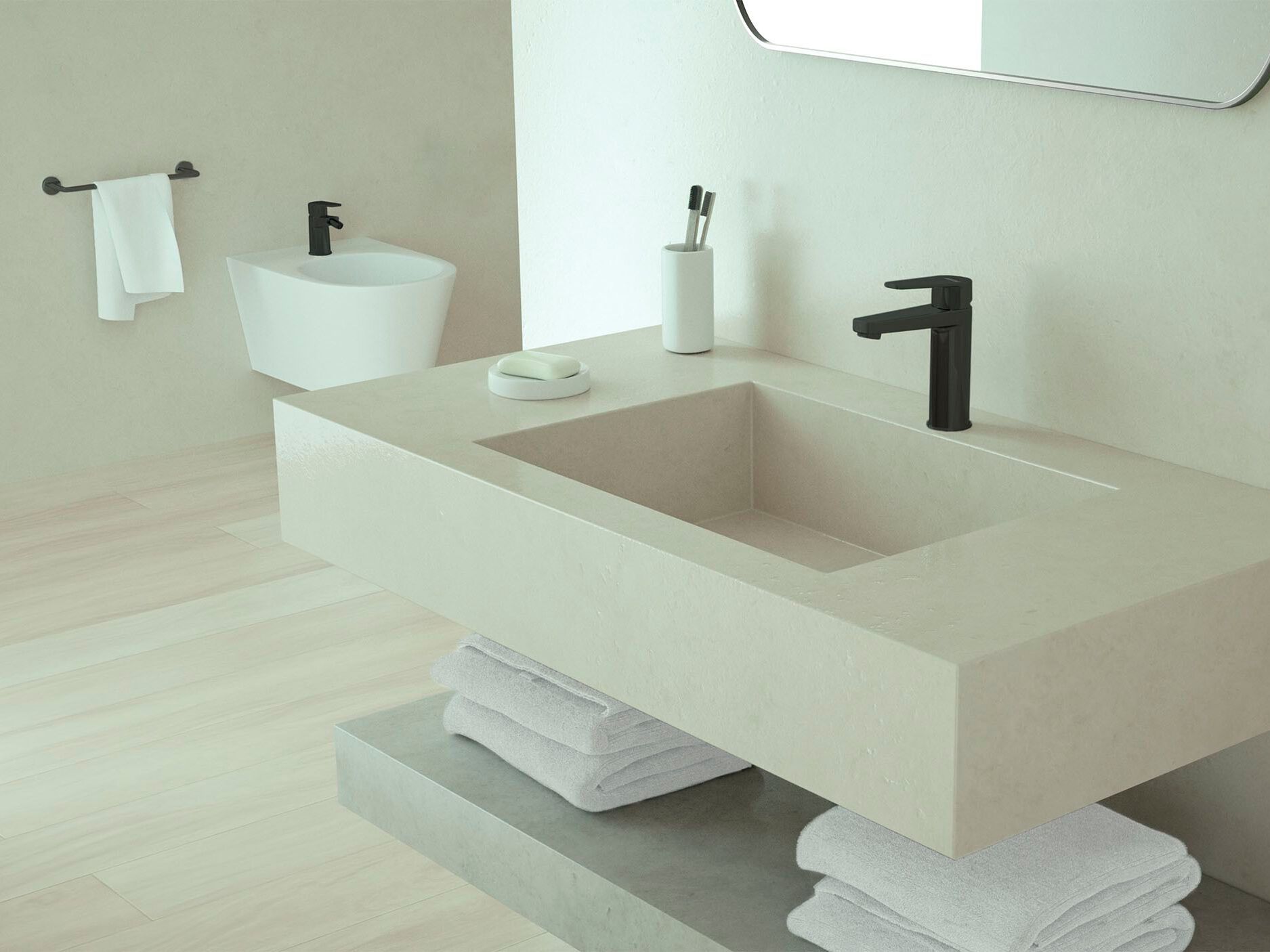 Однорычажный смеситель для раковины GUGLIELMI RUBINETTERIE сегодня ARCH-00126087 - Вид №1