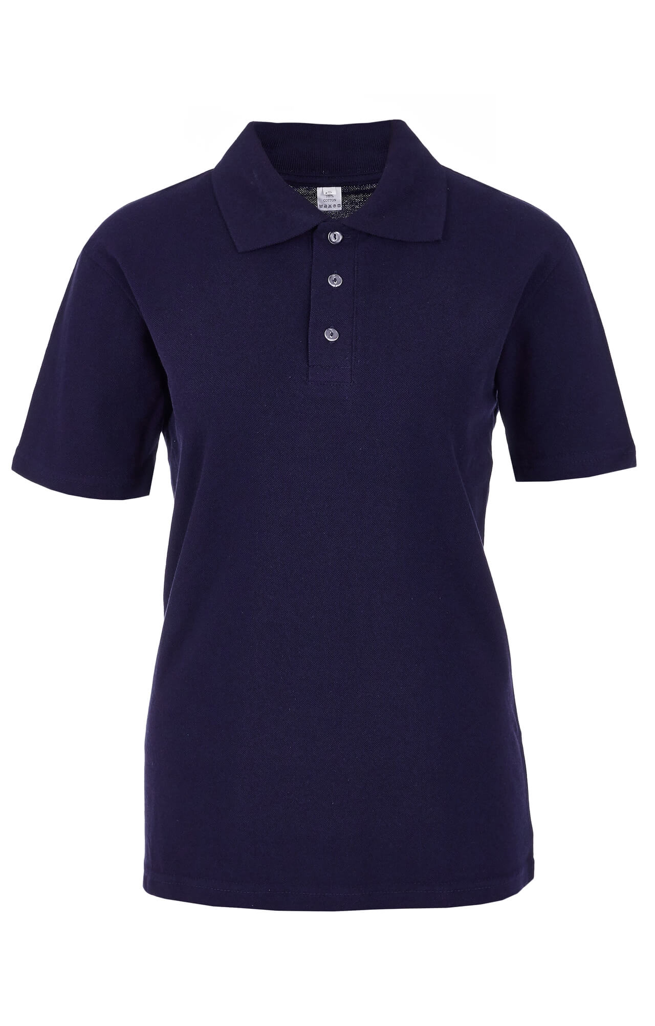 66358 Тенниска-поло синяя  Одежда для салонов красоты  размер M (48) Спецодежда  - Вид №4