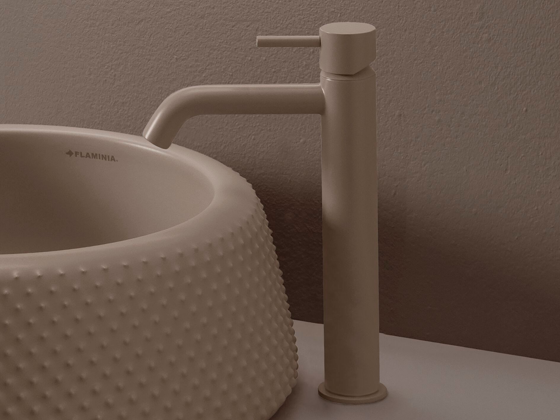 Однорычажный смеситель для раковины с высоким верхом Ceramica Flaminia Look ARCH-00084013