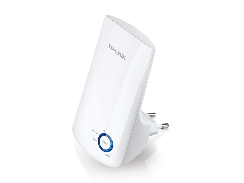 TL-WA854RE 300mbps wireless n wall plugged range extender, 2t2r, 2.4ghz, 802.11n/g/b, internal antennas, without ethernet port TP-Link Santreyd  - Вид №4