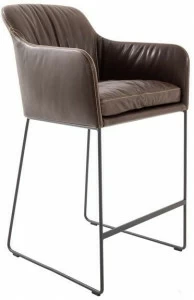 KFF Табурет кухонный на санках с подлокотниками Youma casual