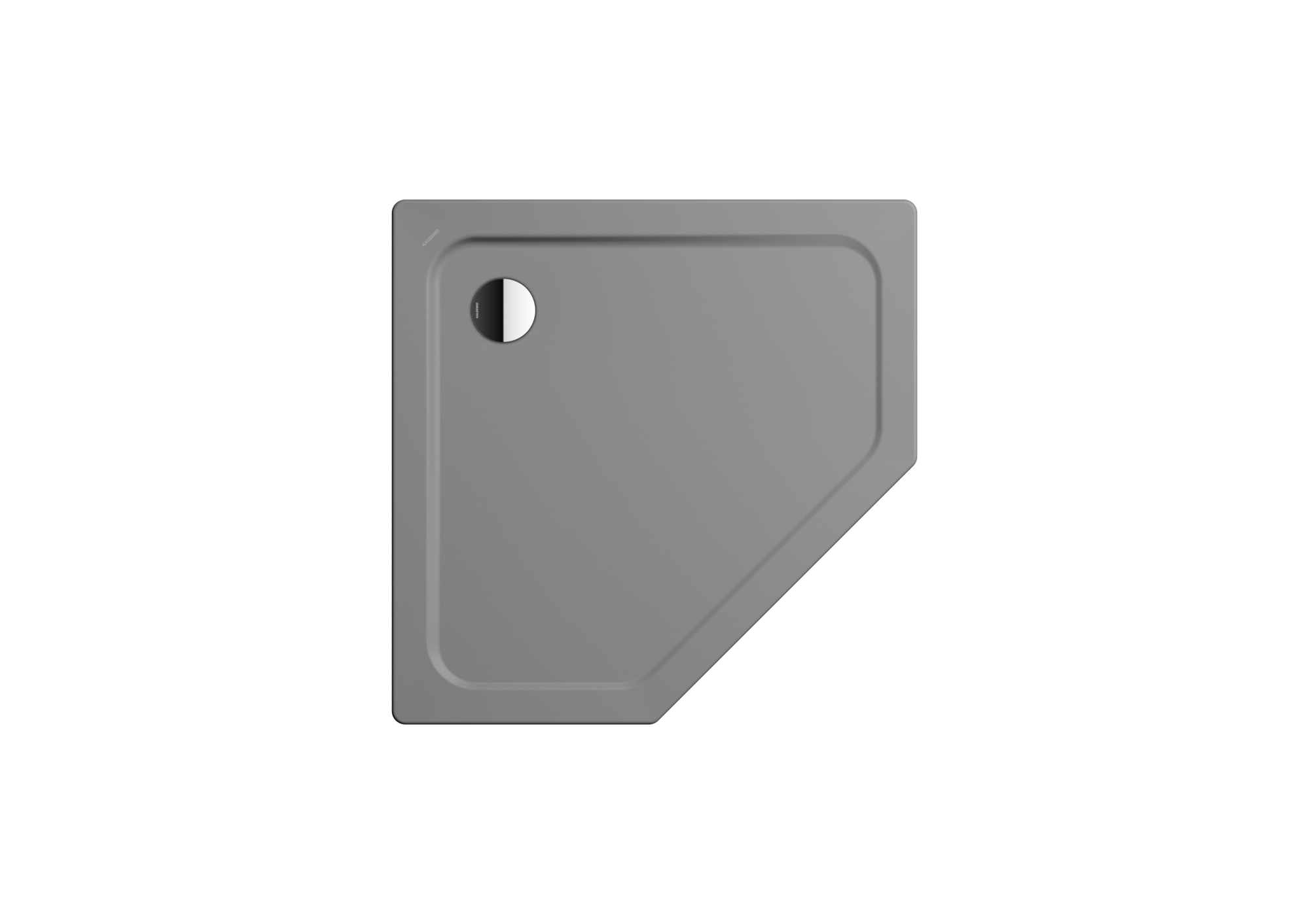 Душевой поддон KALDEWEI Сталь эмалированная 672-2 454 холодный серый 40 672-2454