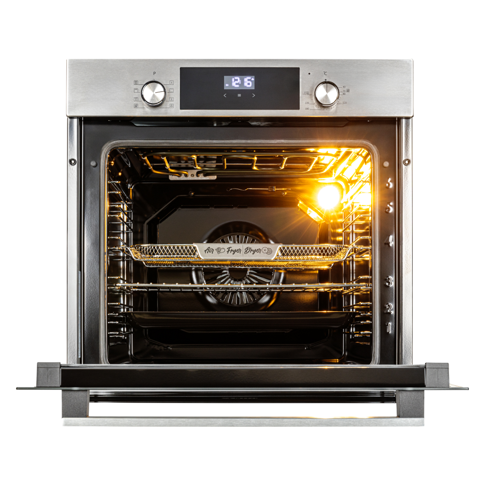 9284762 Электрический духовой шкаф Gressel RU677EM69050 серебристый STDN-0076410 - Вид №2