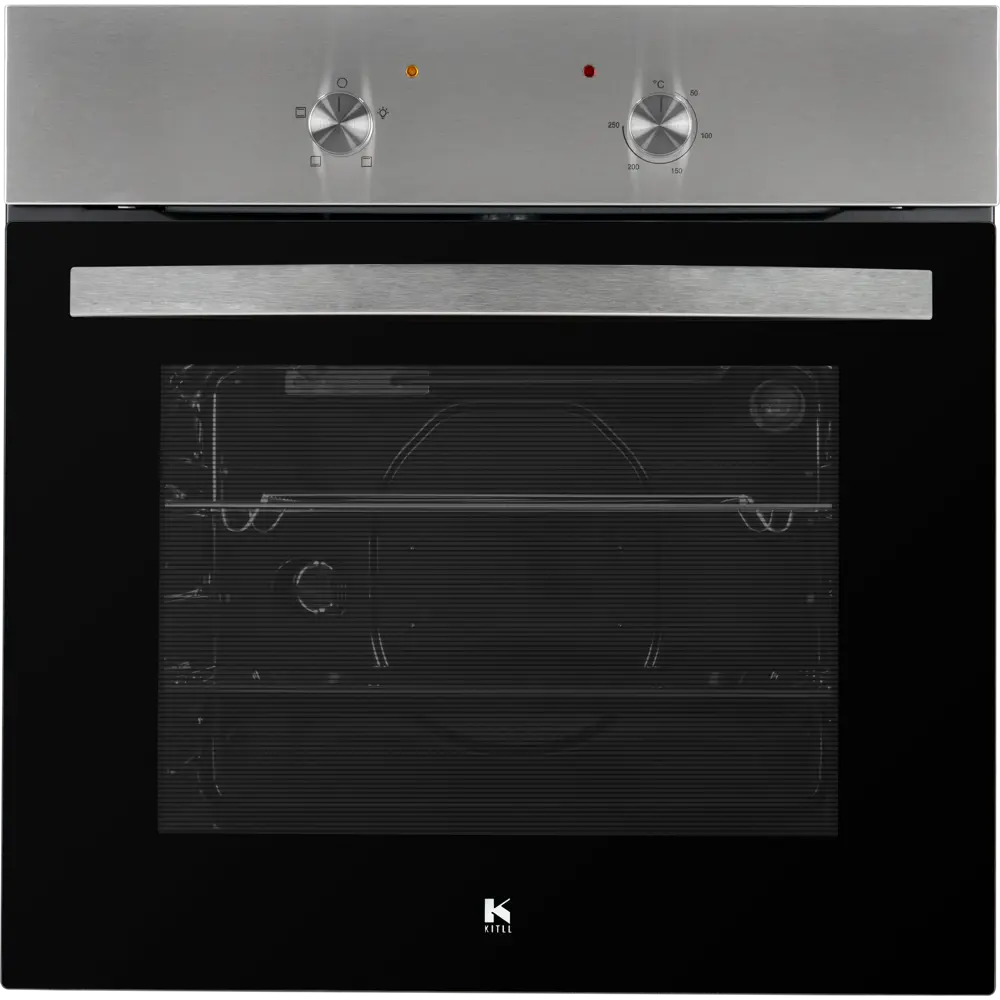 Электрический духовой шкаф Kitll KOB 6001 INOX 59.5x59.5x53 см цвет нержавеющая сталь 88110766 STLM-2022055  - Вид №1