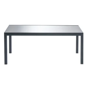 Стол садовый раздвижной Naterial Lyra Up&Down 180-260х90х75 см алюминий/стекло темно-серый