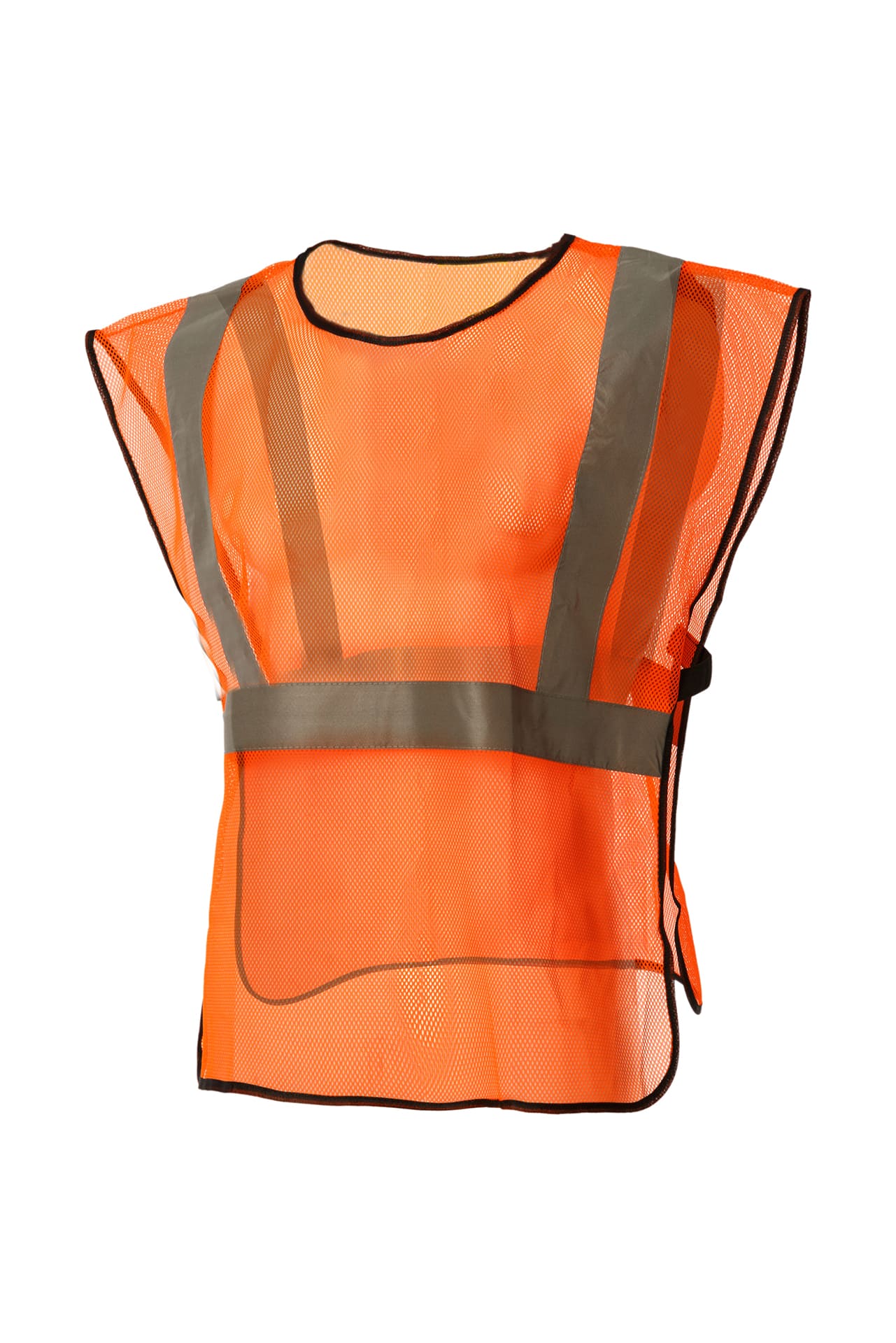 61427 Жилет сигнальный "Спектр" сетка оранжевый с СВП  Сигнальная одежда  размер 64-66 Спецодежда 