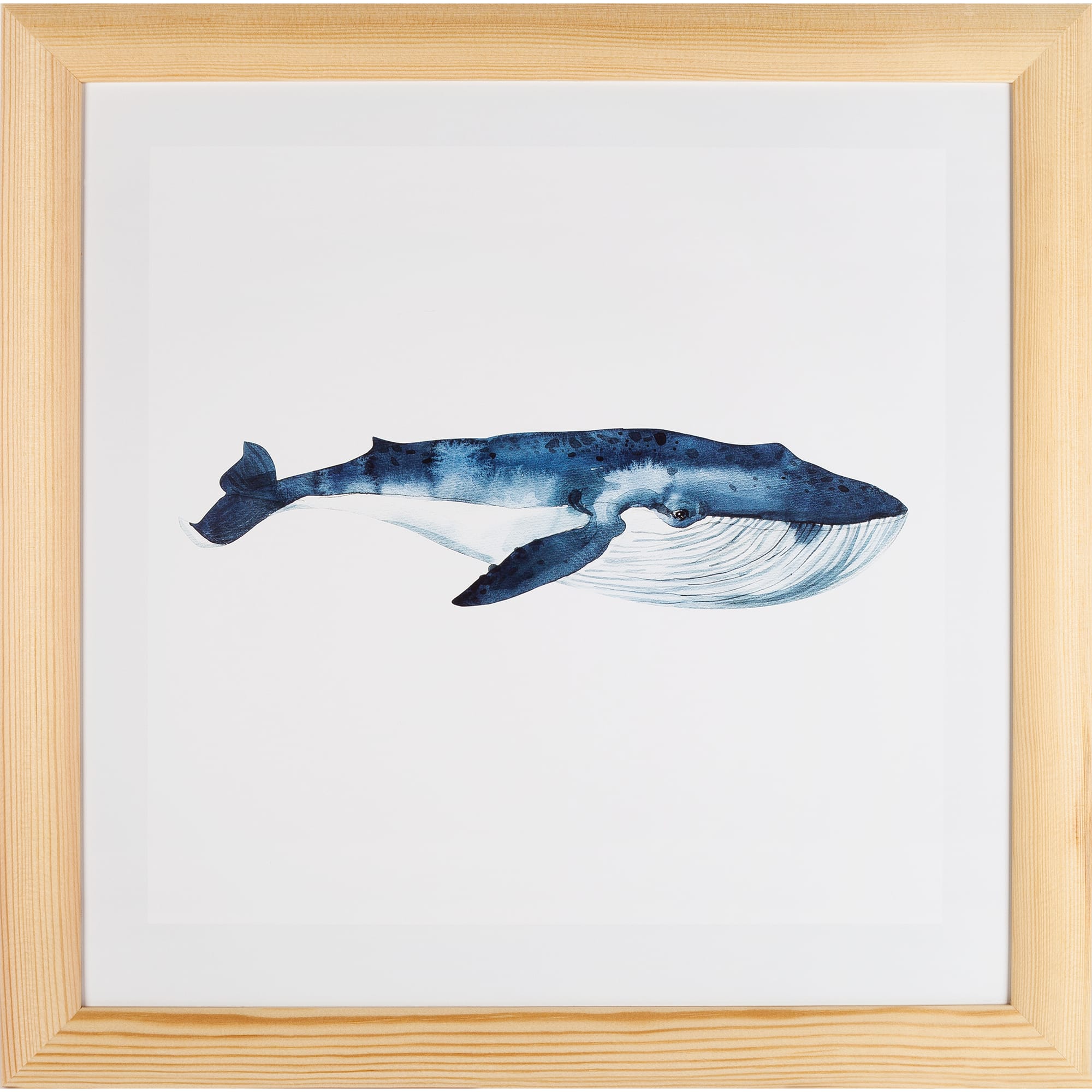 82206340 Постер в раме 40х40 см «Кит» Santreyd 