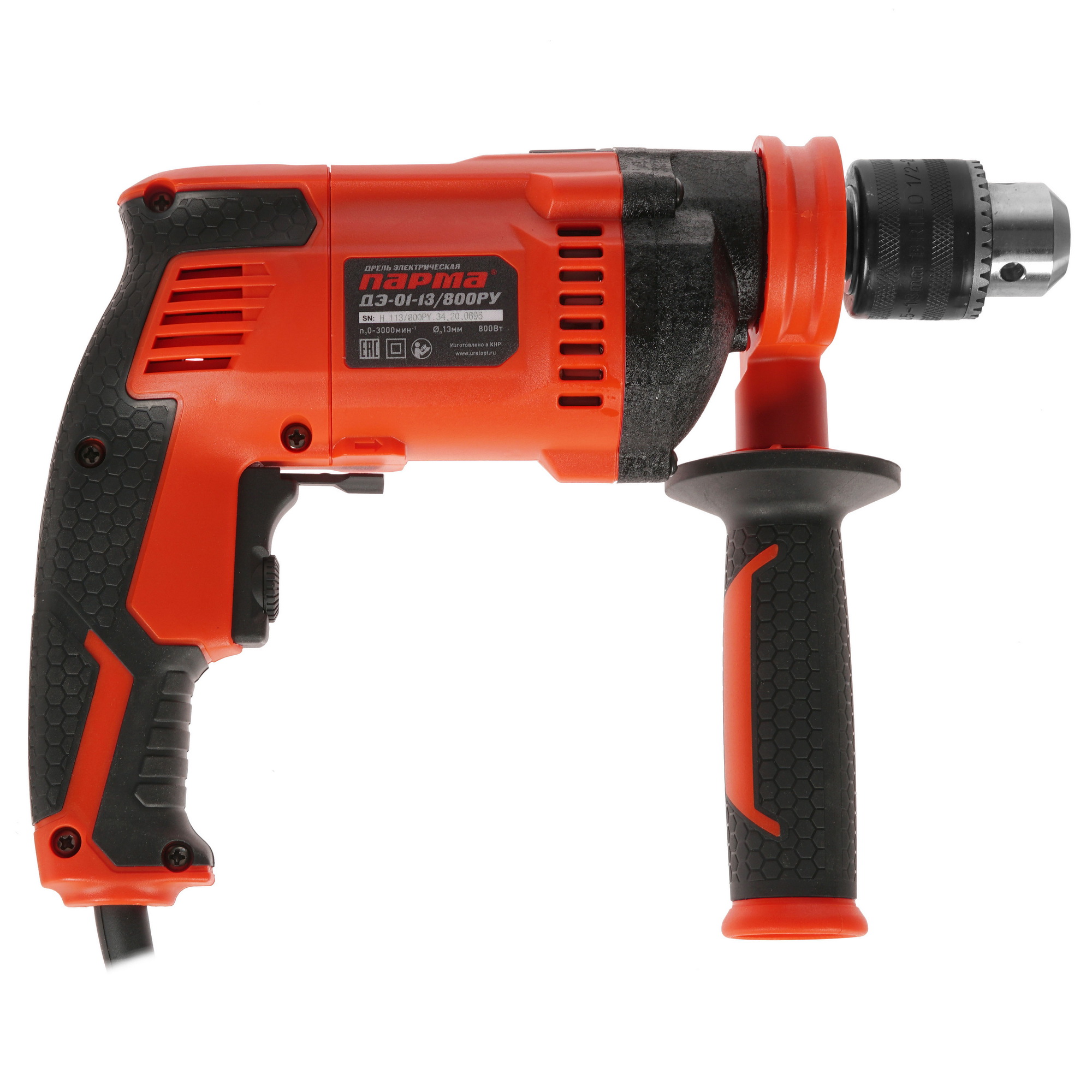 Дрель  Парма ДЭ-01-13/800РУ 02.025.00003 5308929 STDN-0114990 - Вид №1