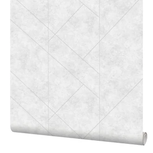 Флизелиновые обои Erismann Maison светло-серые с виниловым покрытием 89392223