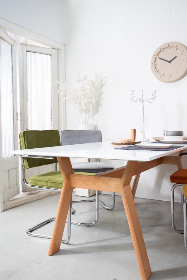 Кресло Ridge Kink Rib серое Zuiver 1200048 - Вид №2