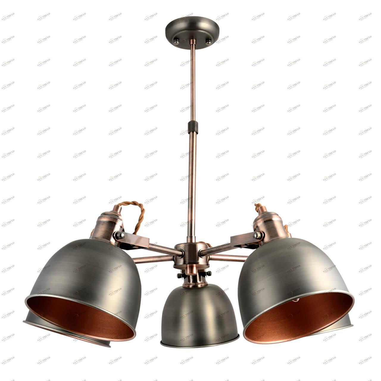 Подвесная люстра MW-Light Вальтер 551011005 серебро MW-LIGHT ДИЗАЙНЕРСКИЕ, ВАЛЬТЕР 220617 Серебро 