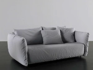 Meridiani Диван-кровать со съемным чехлом из ткани Scott