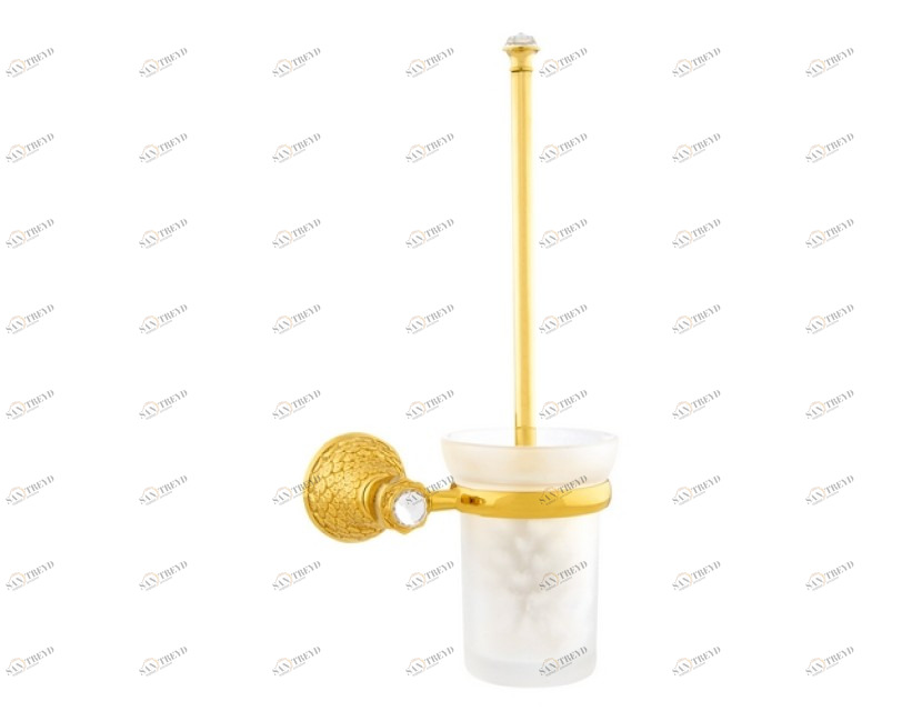 059284.000.50 Подставка для ершика с кристаллами сваровски Яркий хром Mestre Dragon