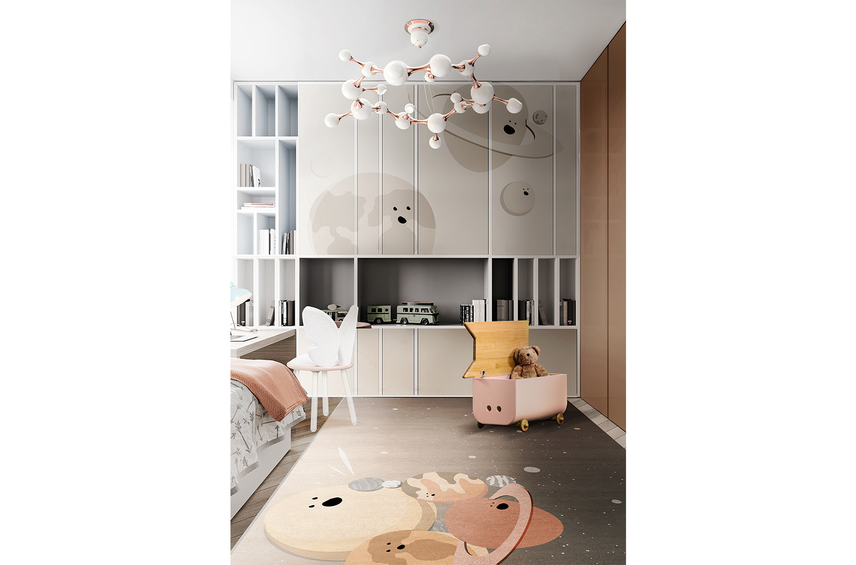 CIST680 Детские ковры Планеты IV Circu  - Вид №1