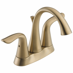 2538-CZMPU-DST Смеситель для ванной комнаты с двумя ручками Delta Faucet Lahara Шампанское бронза