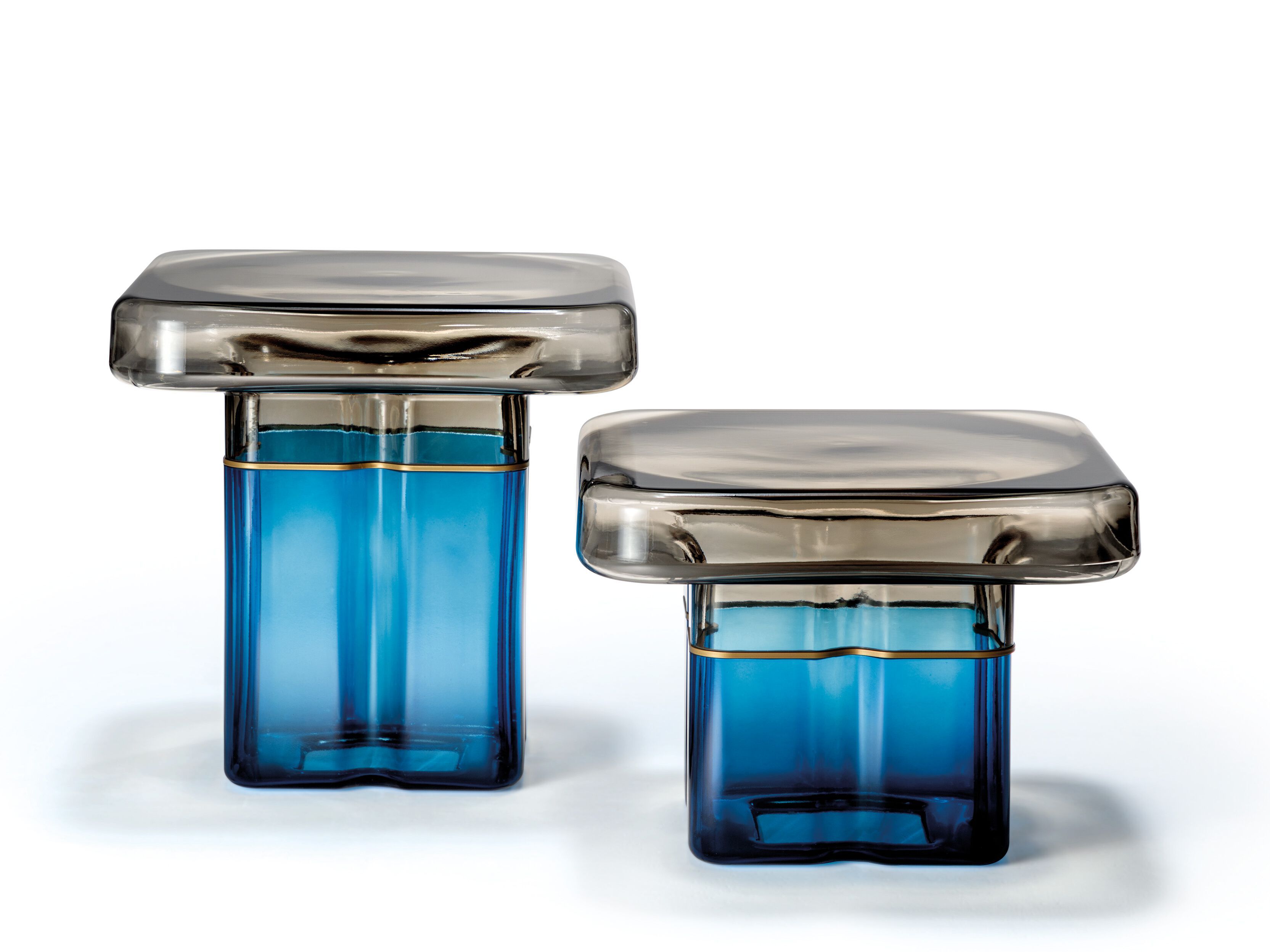 Квадратный журнальный столик из муранского стекла REFLEX ARCH-00089967