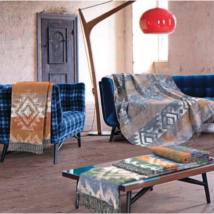 Плед Navajo ctn, 130х180 см, мультиколор MARZOTTO NAVAJOCTN0006 - Вид №1