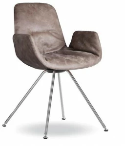 Tonon Стул с подлокотниками, обитыми кожей или тканью Step 9w4.22