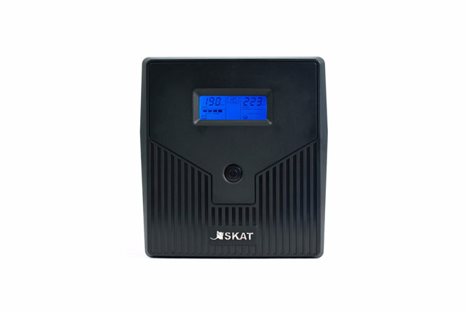 SKAT-UPS 1000/600 ups 220v 600w 2 batteries 7ah int. meander. voltage stabilization Бастион  - Вид №1