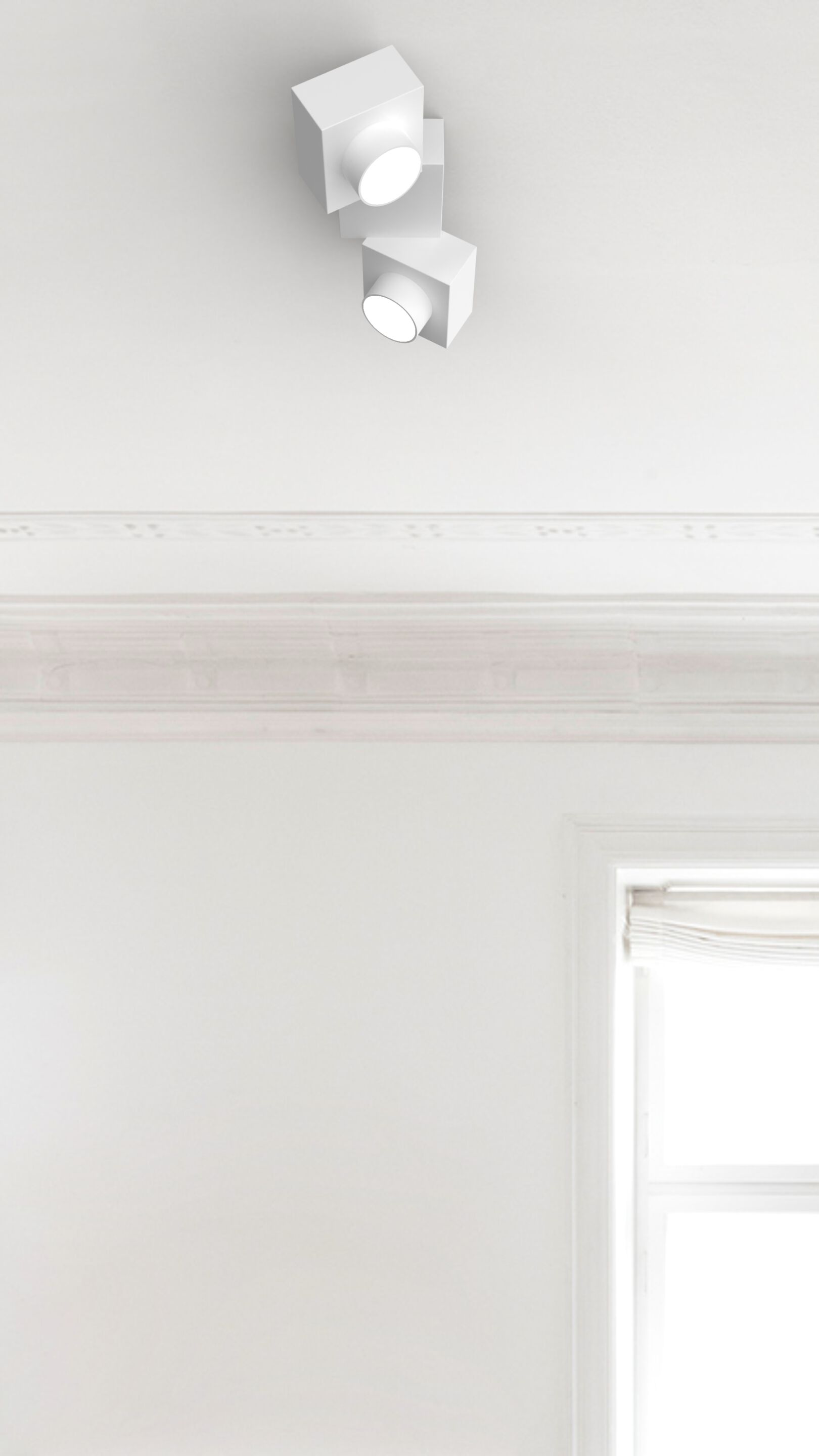 Светодиодный потолочный светильник WayPoint CROSS 2 LUCI ARCH-00134813