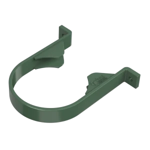 Хомут для водосточной трубы 82 мм цвет зелёный
