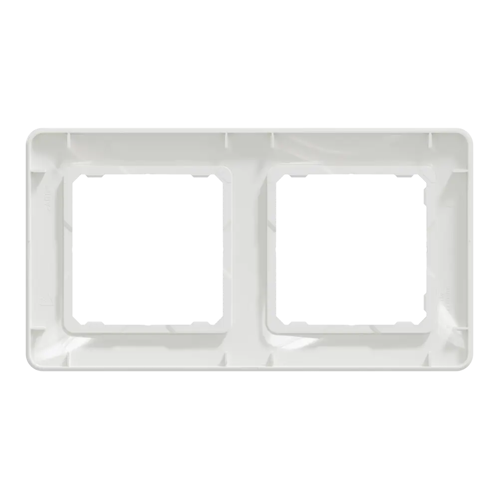 Рамка для розеток и выключателей Systeme Electric Sedna Design 2 поста, цвет белый STLM-2005494 - Вид №2