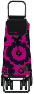 PAC044 fucsia/negro Сумка-тележка Rolser Logic Tour