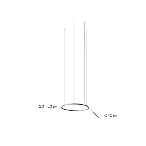Алюминиевый светодиодный подвесной светильник AXOLIGHT U-Light ARCH-00044665 - Вид №2