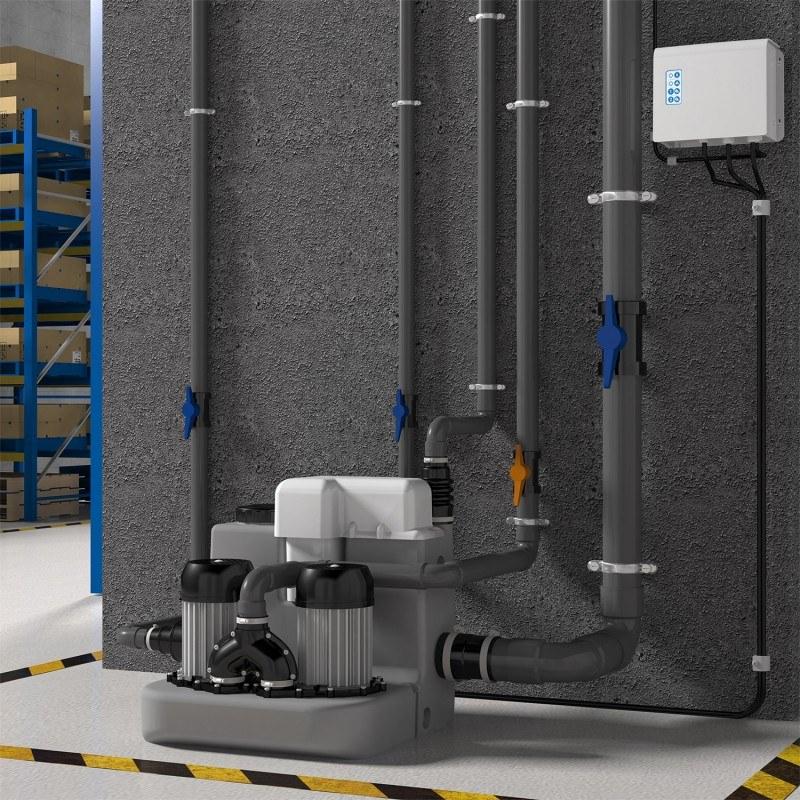 Sanitrit Двухмоторная подъемная станция  Scom2  - Вид №1