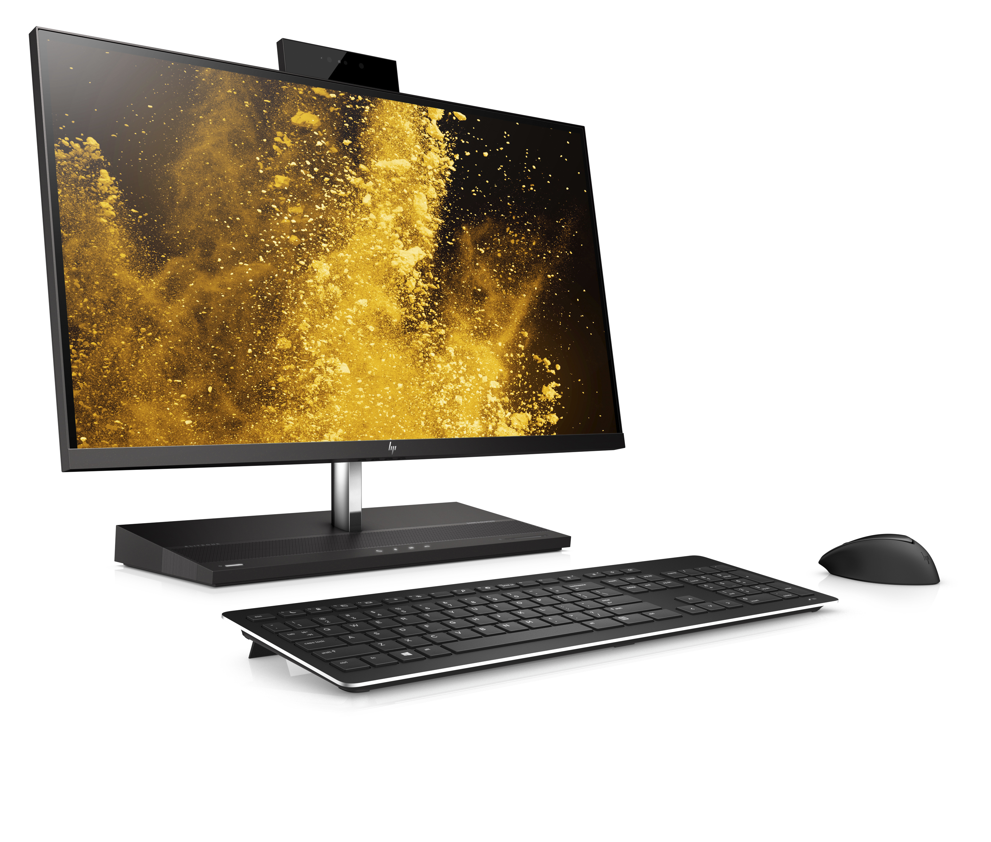 4PD88EA#ACB eliteone 1000 g2 aio nt 27" 27"(3840x2160 ips (матовый))/intel core i7 8700(3.2ghz)/16384mb/512ssdgb/bt/wifi/war 3y/w10pro + wireless slim kbd & mouse HP Santreyd  - Вид №2