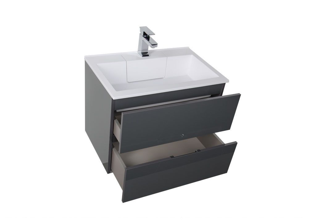 Тумба с раковиной Aquanet Алвита 70 серый антрацит 0018399200182523 - Вид №4
