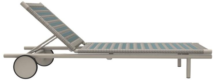 JANUS et Cie Садовый шезлонг из морского троса и алюминия Anatra sun-id-1440418 - Вид №12