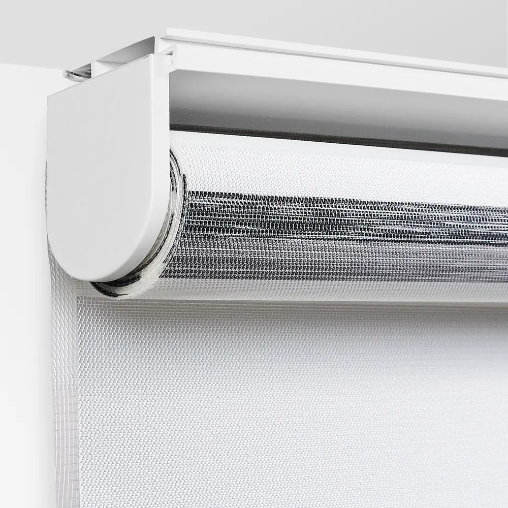 Штора рулонная день-ночь Лечче 50x160 см серо-молочная MIAMOZA STLM-2166894 - Вид №3