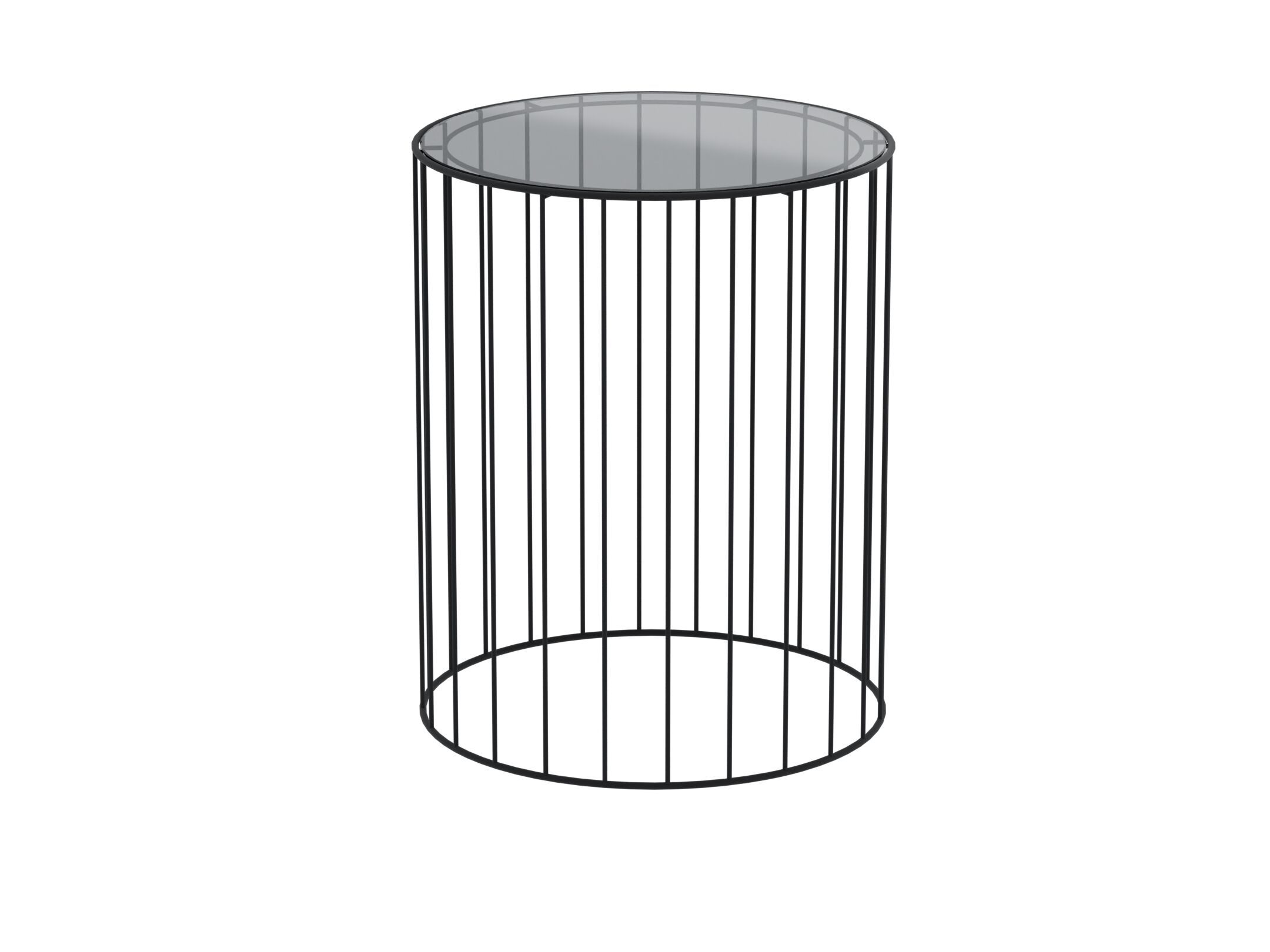 Журнальный столик из железа и стекла Pipedesign Glass ARCH-00089029