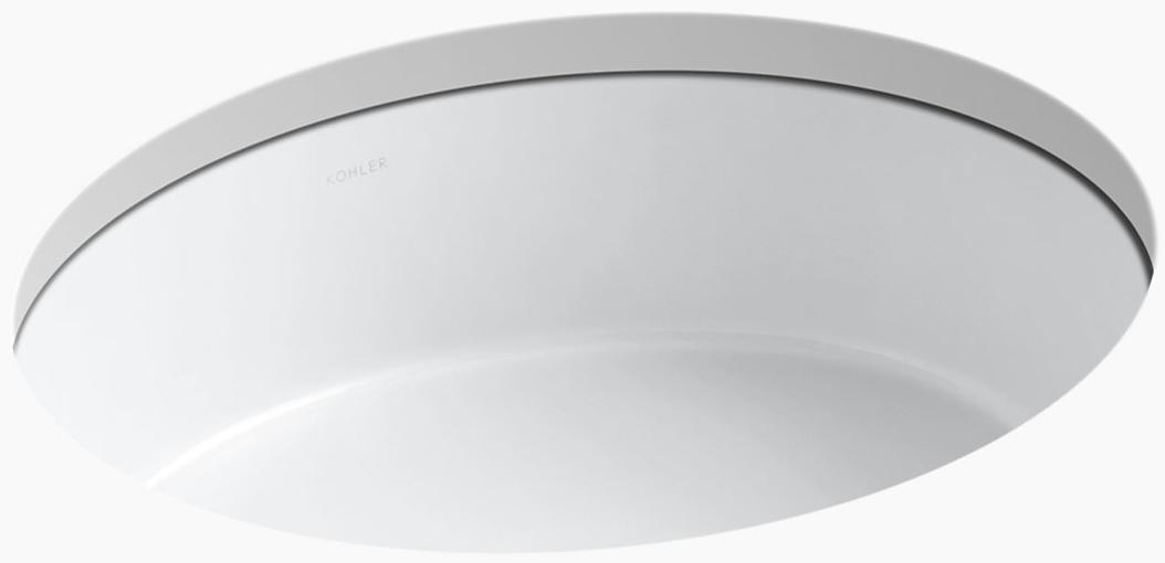 K-2881-0 Накладная раковина под столешницу  прямоугольная Kohler  - Вид №1