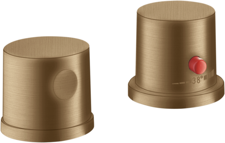 38480140 Термостатический смеситель на край ванны AXOR UNO на 2 отверстия